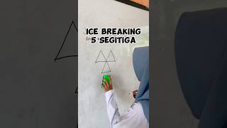 Jadikan 5 segitiga dengan memindahkan 3 garis icebreaking [upl. by Meijer976]