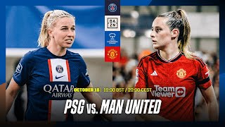 Paris SaintGermain vs Manchester United  UWCL Playoff Round 2nd leg Full Match [upl. by Nathaniel702]