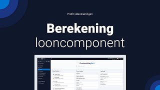 Berekening looncomponent [upl. by Otilopih]