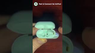 How To Connect Mismatched AirPods  QUICK amp EASY Method [upl. by Andert]