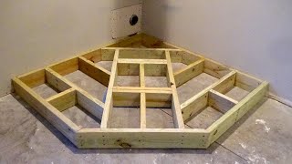 How to Build a Wood Stove Hearth  Framing a Hearth [upl. by Asiuol]