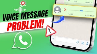 How to fix whatsapp voice message no audio please try later whatsapp web voice message no sound [upl. by Giraud]