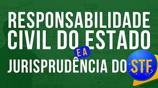 Como funciona a RESPONSABILIDADE CIVIL do ESTADO conforme a JURISPRUDÊNCIA do STF [upl. by Perrins873]