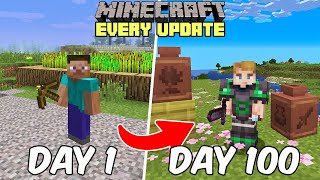 I Survived 100 Days in Minecraft But it Updates Every Day [upl. by Yt]