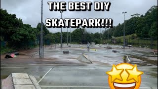 RIDING THE BEST DIY SKATEPARK IN AUSTRALIA [upl. by Lahcar]