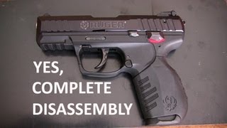 Ruger SR 22 Complete Disassembly [upl. by Howlond]