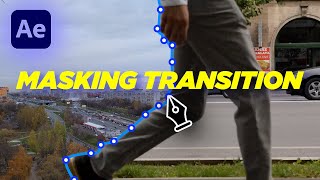 After Effects Masking Transition In After Effects  After Effects Tutorial [upl. by Duyne]