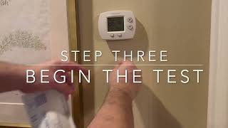 How to use an Air Chek Short Term Radon Test Kit [upl. by Tai]