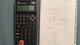 HP 35s Complex Numbers and Rectangular to Polar Conversion [upl. by Elah713]