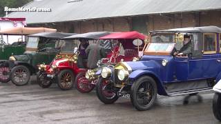 Rushden Transport Museum Veteran Car Club Midland Visit 31082015 [upl. by Puklich]