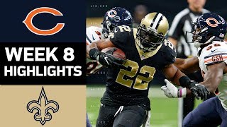 Bears vs Saints  NFL Week 8 Game Highlights [upl. by Oiram]