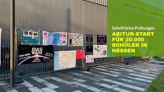 Abitur startet in Hessen  20000 Schülerinnen und Schüler legen schriftliche Prüfungen ab [upl. by Randell278]