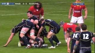 Grand Slam Years Wales 2012  Wales v Scotland [upl. by Cissie]