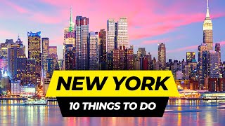 Top 10 Things to do in New York City 2024  NYC Travel Guide [upl. by Nikki]