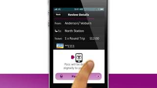 Introducing MBTA mTicket for Commuter Rail [upl. by Berwick]