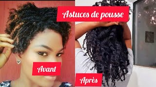 COMMENT ACCÉLÉRER LA POUSSE DE TES CHEVEUX BEAUCOUP PLUS RAPIDE [upl. by Ordnajela]