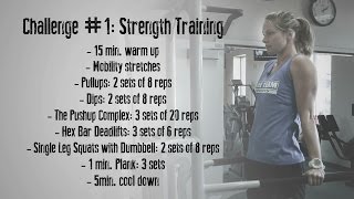 Jessie Diggins Strength Training Challenge [upl. by Klina]