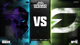 ROKKRMN vs OpTicTexas  Opening Weekend 2024  Day 3 [upl. by Sachiko]