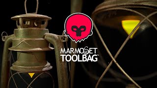 Marmoset Toolbag 4 Beginners Tutorial Timelapse of Rendering Lighting and Shading a Lantern [upl. by Westney]