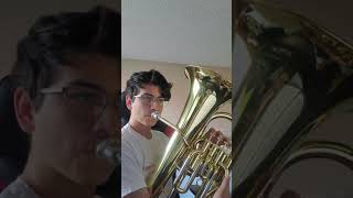 Toccata Marziale Vaughan Williams Euphonium Excerpt [upl. by Krever]