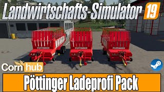 LS19 Modvorstellung  Pöttinger Ladeprofi Pack  LS19 Mods [upl. by Halley470]