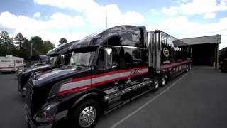 Life On The Road How BK Racing Haulers Get To And From NASCAR Races [upl. by Ecinahs]