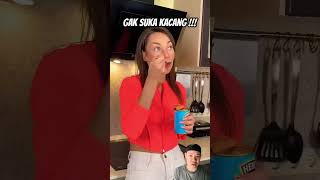 Susah makan kacang family funny prank food cooking snack peanut sandwich icecream [upl. by Salokin]