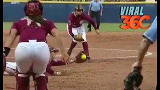 💁‍⚾ ‍Increíble jugada en Sóftbol femenil se hace VIRAL 💁‍⚾ [upl. by Otrebcire]