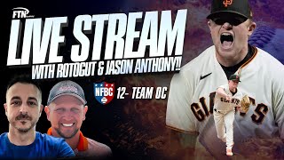 LIVE Fantasy Baseball NFBC 12Team OC Draft  Fantasy Baseball Draft Strategy  Beat Jason Anthony [upl. by Madelene261]