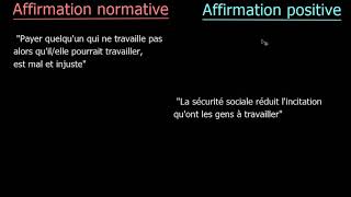 Affirmation normative et affirmation positive [upl. by Saoj78]