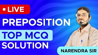 Preposition TOP MCQ  NEO CLASSES HALSI [upl. by Ecnadnac]