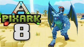 GARGOYLE TAMING  Lets Play PixARK Gameplay Part 8 PixARK Pooing Evolved  Ark meets Minecraft [upl. by Yezdnil358]