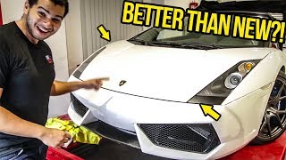 My Cheap Lamborghinis Front End Is 100 DONE It Looks BETTER THAN NEW [upl. by Rapp]