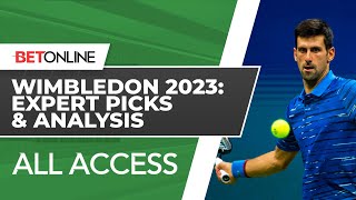 Wimbledon 2023 Expert Analysis and Predictions with James Tzanoudakis  BetOnline All Access [upl. by Eneluqcaj]