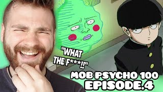 THE MAIN CHARACTER  MOB PSYCHO 100  EPISODE 4  New Anime Fan  REACTION [upl. by Sima]