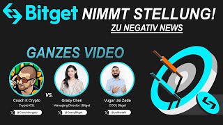 BITGET  Offizielle Stellungnahme Negativ News  Ganzes Video mit Coach K [upl. by Axia]