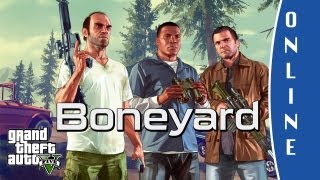 GTA V ONLINE  A nice mission to make money  Boneyard  Survival  Full Gameplay HD [upl. by Kulseth]