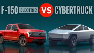 Tesla CYBERTRUCK vs Ford F150 Lightning [upl. by Broeker]