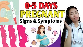 SIGNS NA BUNTIS NG 05 DAYS 5 DAYS PREGNANCY SIGNS AND SYMPTOMS [upl. by Goebel]