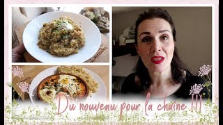 Vlog famille du 15 avril  One pot quinoa poulet champignon œufs cocottes ratatouille chorizo [upl. by Itaws329]