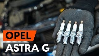 Come sostituire candele di accensione su OPEL ASTRA G CC F48 F08 TUTORIAL AUTODOC [upl. by Rosanne191]