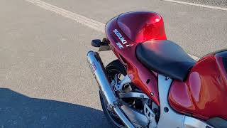 Suzuki Hayabusa exhaust sound Yoshimura RS3 [upl. by Himelman]