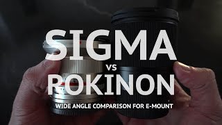 Sigma 16mm F14 vs Rokinon 12mm F2  Which should you buy [upl. by Frodeen701]