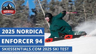 2025 Nordica Enforcer 94  SkiEssentialscom Ski Test Review [upl. by Alleira]