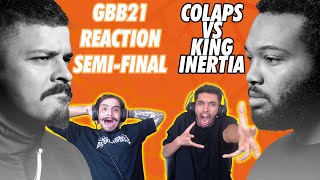 COLAPS VS KING INERTIA GBB21 ری اکشن جی بی بی [upl. by Animrac]