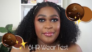 DANESSA MYRICKS YUMMY SKIN SERUM SKIN TINT FOUNDATION  first impressions 8 HOUR wear test  review [upl. by Prissie]