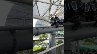 Tron Roller Coaster At Disney World April 2 2024 rollercoaster disneyworld themepark [upl. by Namreg]