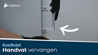 Hoe vervang je het handvat van je koelkast  FixPart [upl. by Marji]