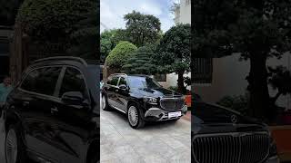 Maybach GLS 600 part 14 bounce mode Maybach gls Benz gls disco mode [upl. by Bazil]