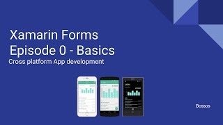 Xamarin tutorial Episode 0  Basics [upl. by Arraik]